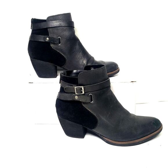 Korks by Kork-Ease Rohit Strap Bootie Black‎ Womans size 7.5 - Picture 2 of 13